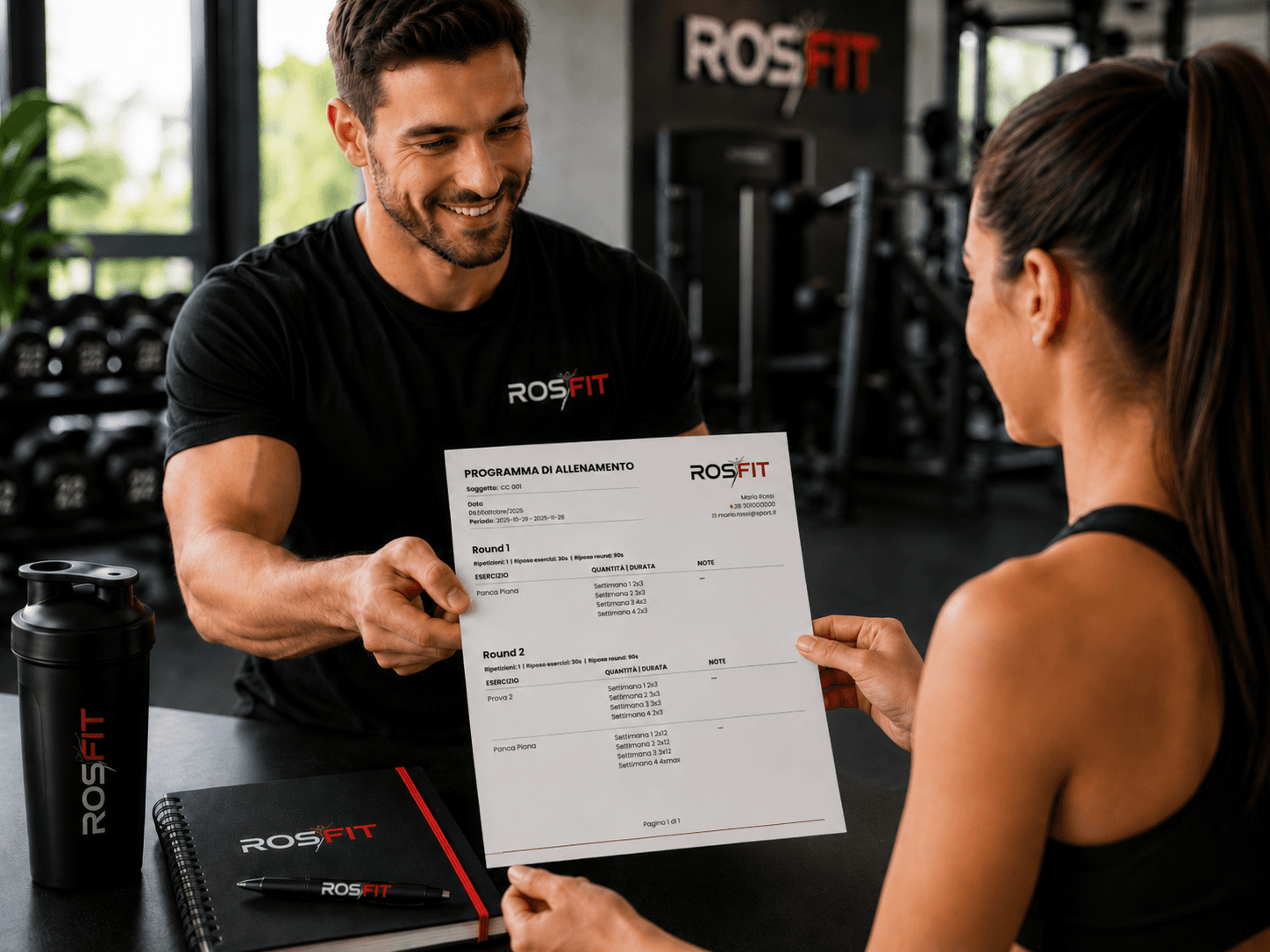 Lavoro professionale personal trainer